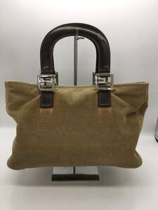 １円【FENDI 】ハンドバッグ トートバッグ フェンディ バッグ FFロゴ 鞄 