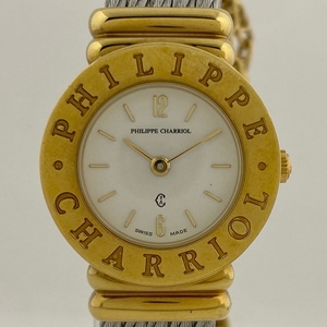 【ジャンク品】 フィリップ・シャリオール PHILIPPE CHARRIOL 美品 サントロペ 腕時計 クォーツ 【中古】