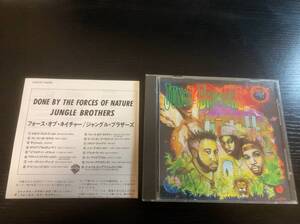 JUNGLE BROTHERS DONE BY THE FORCES OF NATURE 国内盤CD 歌詞対訳解説付き HIPHOP