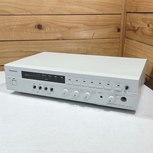 【中古】Panasonic/パナソニック 卓上型デジタルアンプ パワーアンプ WA-HA121 音響設備
