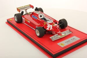 ★シリアル ( 01 / 20) フェラーリ初のターボエンジン初優勝！MR 1/18 FERRARI 126CK モナコGP 優勝 J.ヴィルヌーブ ケース未開封 送料無料