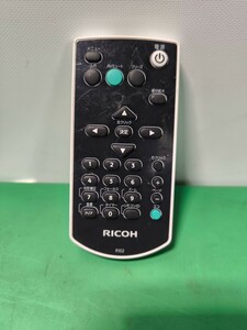 「T22_2N」赤外線発光確認済み RICOH/リコー プロジェクター リモコン R102