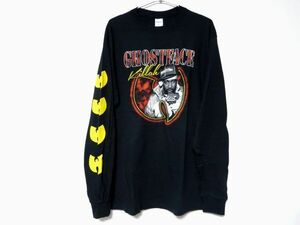 オフィシャル正規品GHOSTFACE Killahゴーストフェイスキラ 長袖TシャツLコピーライト入り(c ghostfaceKillah)ロンTウータンクランWU-TANG