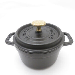 STAUB ストウブ ピコ ココットラウンド 14cm 両手鍋 ホーロー SM3104T2