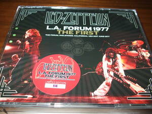 Led Zeppelin《 LA FORUM 1977 The First 》★ライブ3枚組