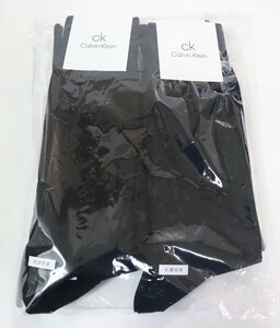 新品CK Calvin Klein カルバンクライン 新品メンズビジネス靴下5点セット25-27センチ3