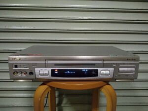 ☆ 通電確認済 ☆ SHARP シャープ ビデオデッキ　VC-S1000 S-VHS高画質 Gコード対応