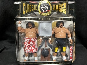 JAKKS：WWE Classic Superstars 2Pack Series 3 ワイルド・サモアンズ＜アファ＆シカ＞ （未開封品）