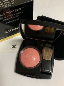 CHANEL シャネル　ジュ コントゥラスト　72 チーク