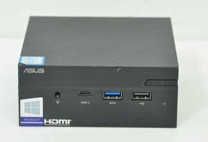 無線対応 ! 第8世代Core i3 ! 省スペース小型 ★ ASUS Mini PC PN60 ★ Core i3-8130U 2.2GHz/ メモリ8GB/ SSD 128GB+ 1TB / Win11.