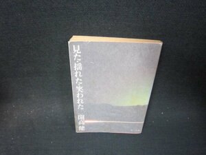 見た・揺れた・笑われた　開高健　角川文庫　日焼け強シミ有/SCT