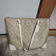 COACH ショルダーバッグ ベージュ