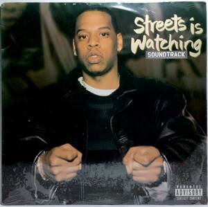 【米2LPシールド】 映画 STREETS IS WATCHING 1998 US盤 LPレコード 2枚組 未開封 未使用 JAY-Z DJ CLUE M.O.P. RELL