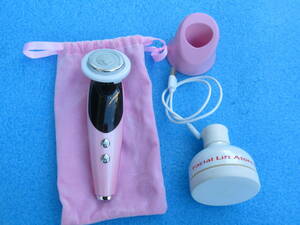 即決２個セット! ①EMS 充電式美顔器 ②Facial Lift Atonce (フェイシャル リフト アトワンス)