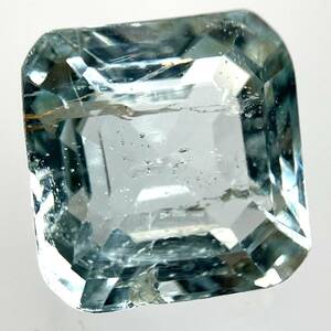 ☆天然アクアマリン 5.033ct☆J約10.0×9.0mm ルース 裸石 宝石 ジュエリー aquamarine beryl jewelry ベリル CB6-CB6