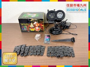 【福岡】LEDプロジェクターライト◆LED投光器◆イベント用品◆W140 H180 D105◆本体動作確認済◆モデルR使用品◆BR6912A_Sc