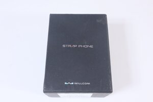 ウィルコム WK03A / ストラップフォン / WILLCOM / 小型携帯電話 / レトロ / PHS / 箱付き / 充電器付属 / 現状品