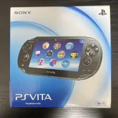 【メモリーカード付】PSVita ブラック Wi-Fiモデル PCH-1000