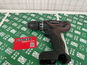 【中古品】　HiKOKI(旧日立工機）10.8V 10mm コードレスドライバドリル DS10DFL　ITQLOXI28PSM