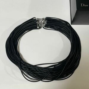 dior homme ディオールオム レザー ネックレス