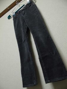 assk6-464☆77Kids　子供服/キッズ　男児向け　コーデュロイパンツ　ボトムス　パンツ　グレー　サイズ8　綿混素材