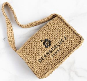 DEAN & DELUCA HAWAII カカアコ・コウラ店「ラフィアバッグ」