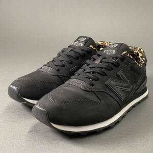 Af22 new balance ニューバランス WL996 ローカットスニーカー カジュアルシューズ 運動靴 レオパード切替 24.0cm レディース 女性用