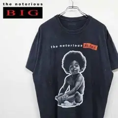 【古着】ノトーリアス BIG ラッパー Tシャツ ブラック XL