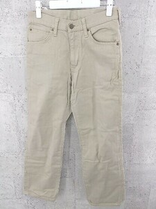 ◇ Wrangler ラングラー リジット ジーンズ デニム パンツ 28×32 ブラウン系 *