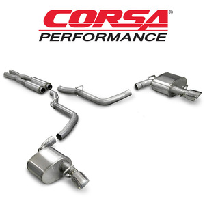 CORSA クライスラー300C SRT8 2005-2010年 6.1L V8 CAT-BACK エキゾースト 正規品