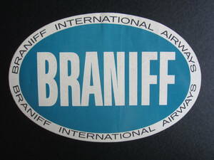 ブラニフ航空■Braniff International Airways■ステッカー