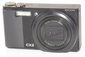 【外観並級】リコー RICOH CX2 ブラック　#s7049