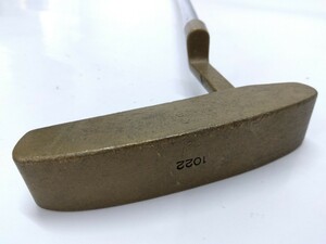 ★【中古パター】MIZUNO ミズノ SILVER CREST 1022 パター メンズ右 TOWARD THE HOLE ☆