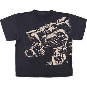 古着 Transformers トランスフォーマー キャラクタープリントTシャツ メンズL /eaa450932 【SS2409_10%】