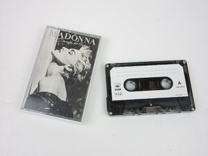 カセットテープ MADONNA TRUE BLUE マドンナ トゥルー・ブルー サンプル 店頭見本用テープ 非売品 / 30 (SGAW018158D)