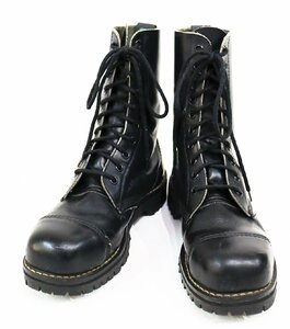 Getta Grip (ゲッタグリップ) 10HOLE BOOT BLACK / 10ホールブーツ キャップトゥ 英国製 size UK４ / ワークブーツ