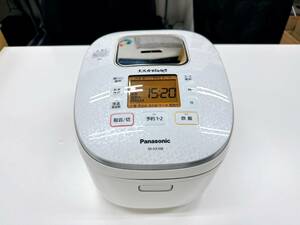 SR-HX108 スノーホワイト パナソニック Panasonic IHジャー炊飯器 (5.5合炊き)　2019年製 ジャンク品（ス186）