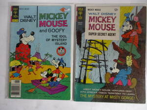 WALT DISNEY　MICKY MOUSE　MICKY MOUSE＆GOOFY　洋書　コミック