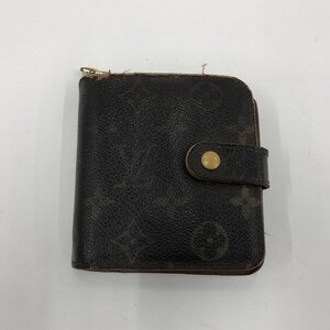 LOUIS VUITTON ルイヴィトン 財布 モノグラム コンパクトジップ M61667/CT1003【DAAP6017】