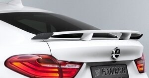 HAMANN ハーマン BMW X4 f26 X16 F16 リアウイング Rear Wing / Side flaps in carbon Black