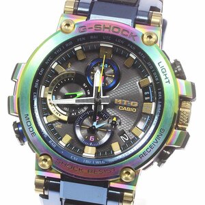 カシオ CASIO MTG-B1000RB-2AJR G-SHOCK MT-G Bluetooth ソーラー電波 メンズ 良品 _749910