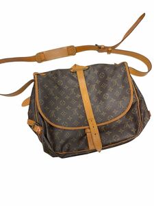  LOUIS VUITTON ルイヴィトン モノグラム　 ショルダーバッグ　ソミュール35