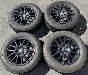 ★売切★ プリウス カローラ ツーリング スポーツ インプレッサ BLIZZAK VRX 195/65R15 スタッドレス 100-5H アルミ 4本