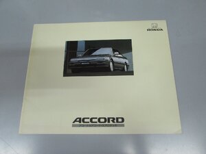 Glp_377267　車パンフレット　HONDA ACCORD/同エアロデッキ　表写真.全景