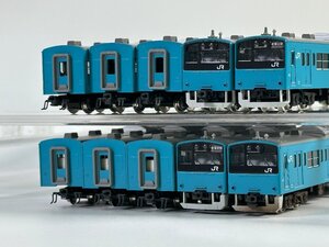 8-127＊Nゲージ KATO 10-420 201系 京葉線色 10両セット A B カトー 鉄道模型(ajc)