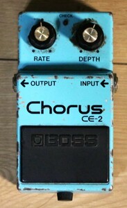 BOSS Chorus CE-2 ボス アナログコーラス　電池でのみ未動作