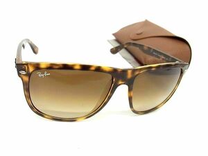 1円 ■極美品■ Ray-Ban レイバン RB4147 710/51 60□15 2N べっ甲調 サングラス 眼鏡 メガネ レディース メンズ ブラウン系 FB7442