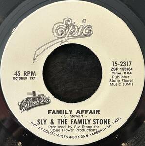 Sly & The Family Stone - Family Affair / Runnin