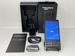 K239【動作確認済】 BlackBerry KEY2 BBF100-9 ブラックベリー 6GB 128GB SIMフリー ブラック