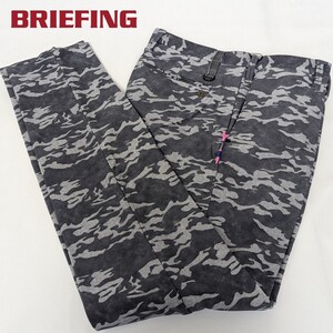 ★新品正規品 BRIEFING/ブリーフィング ゴルフCAMO 裏起毛保温ヒートパンツ(Mサイズ)